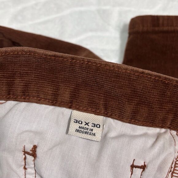 Flint and Tinder Corduroy Slim Fit Pants Brown Men's Size 30x29 - Picture 7 of 8